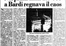 BARDI E LA FORTEZZA SOTTO IL DOMINIO FARNESE ALL’INIZIO DEL XVIII SEC. LE LETTERE DEL CASTELLANO MANDRICARDI 1^ parte. By Zanzucchi Castelli Marisa. In Gazzetta di Parma 18.11.1996. VALCENOSTORIA N. 24